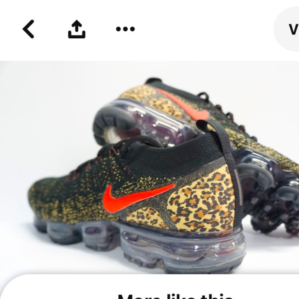 Vapor max cheetah print